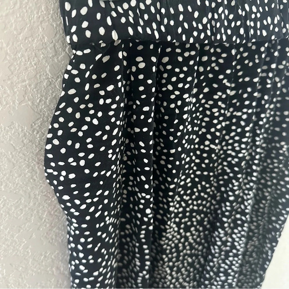 & other stories high waisted culotte pants in all over print - Picture 5 of 14